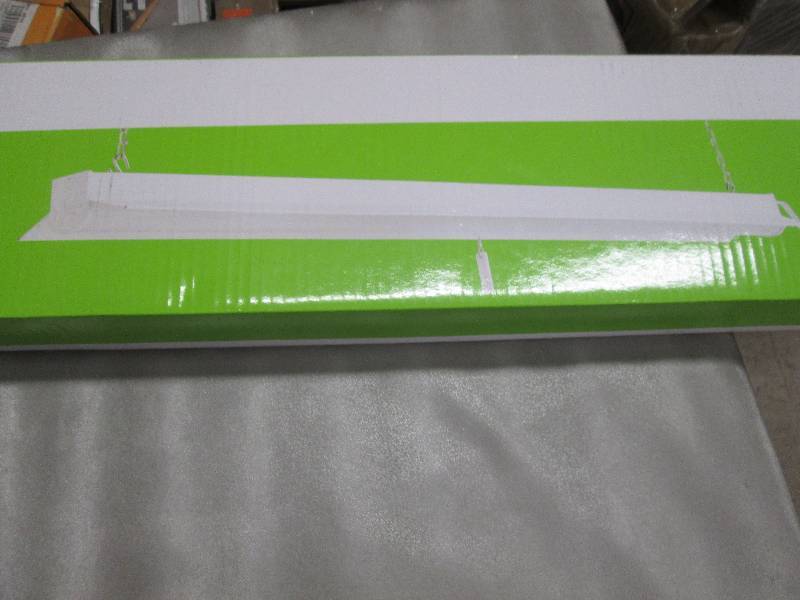 Commercial Electric 4 ft LED White ...