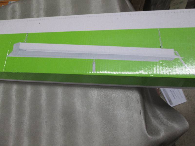 Commercial Electric 4 ft LED White ...
