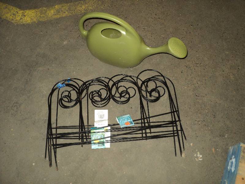 fencing and watering can...