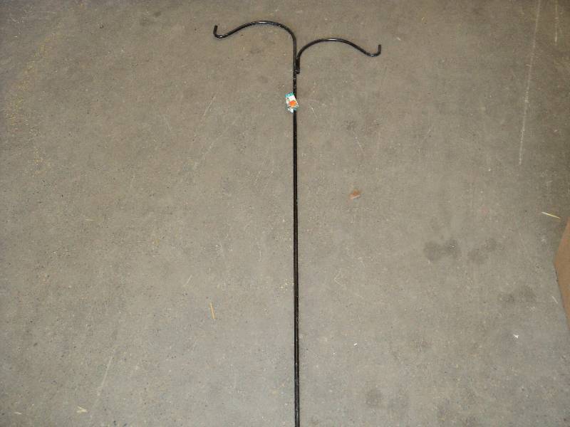 7ft double sheppards hook black...