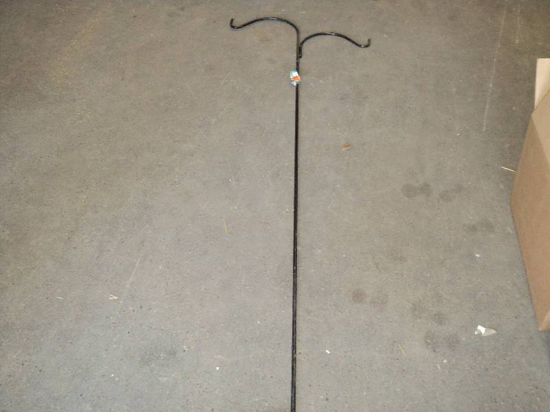 7ft double sheppards hook black...