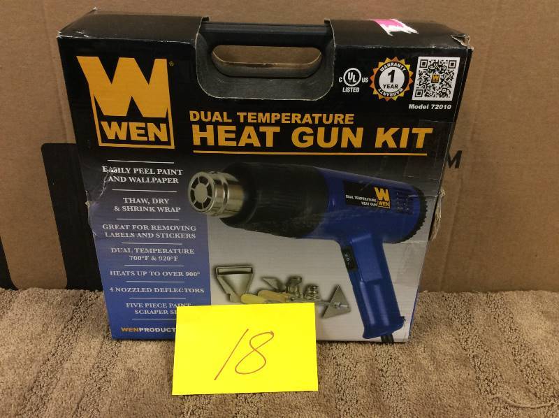 lot 18 image: Wen Heat Air Gun