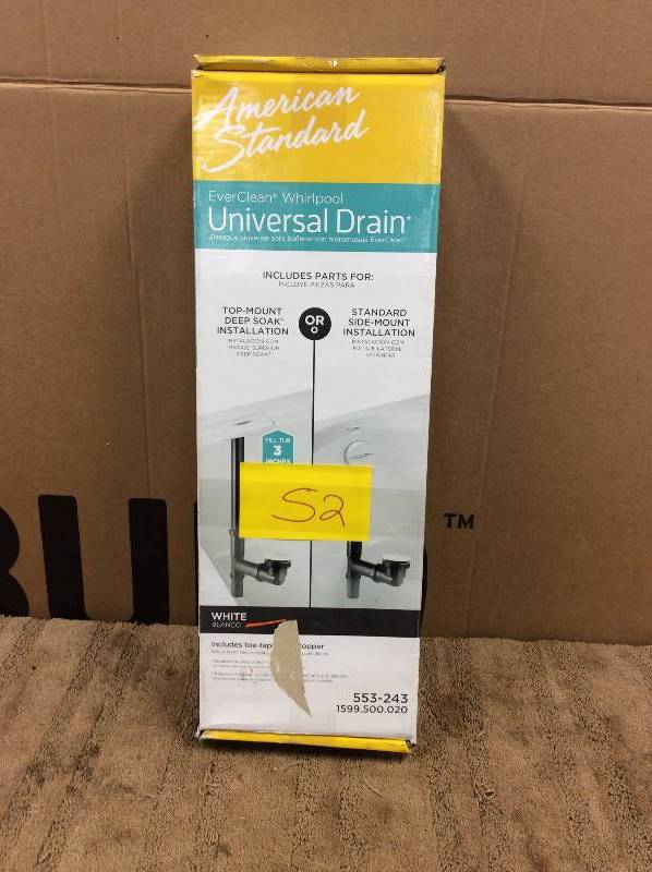 lot 52 image: American Standard Universal Drain