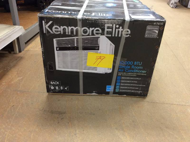 lot 79 image: Kenmore Elite 10,000 BTU Single Room Air Conditioner New