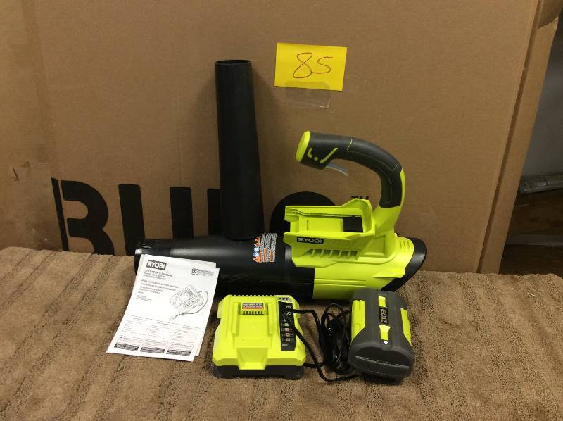 lot 85 image: Ryobi 40V Cordless Jet Fan Blower