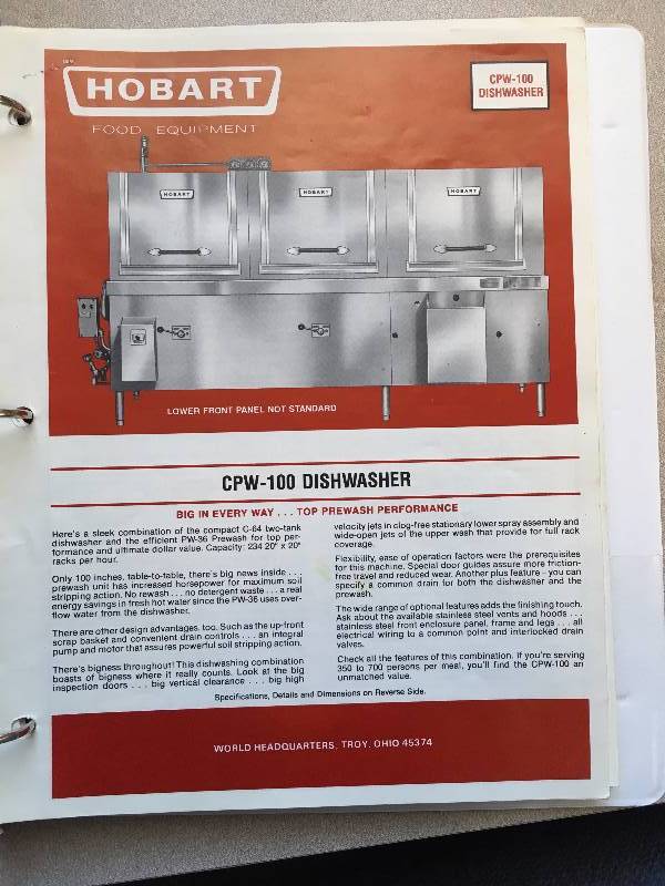 Commercial Dishwasher
