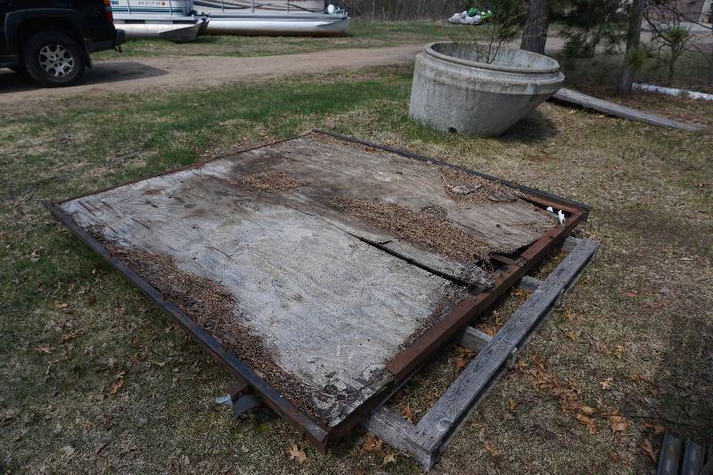 Snow Mobile Trailer Deck Top
