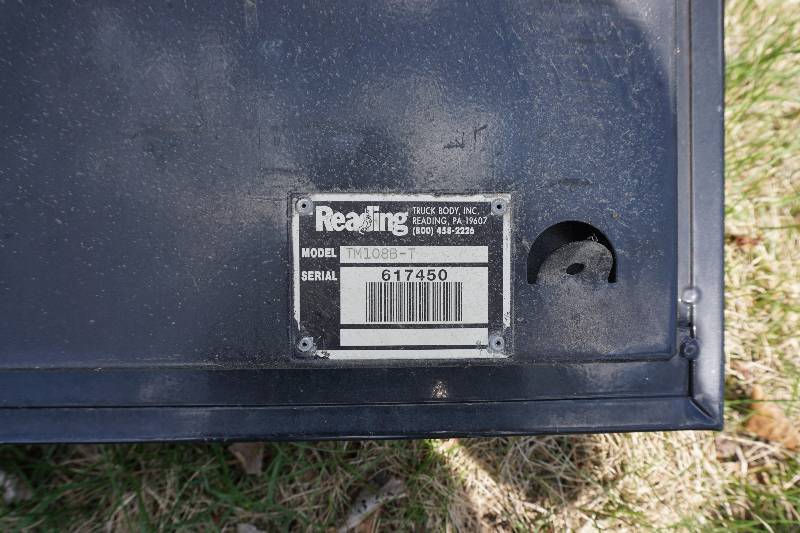 Reading Model TM108B-T 9 Under Truck Bed 2 Door Tool Box