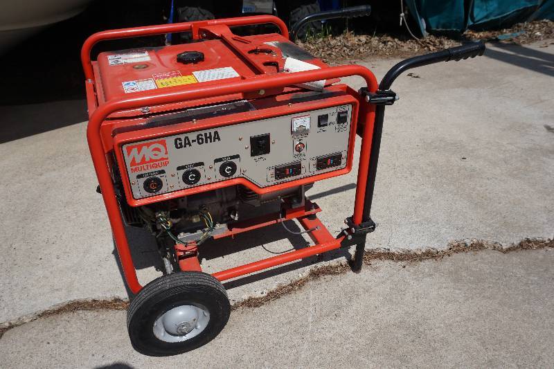 Multi Quip Model GA-6HA 6000 Watt Gas Powered Generator