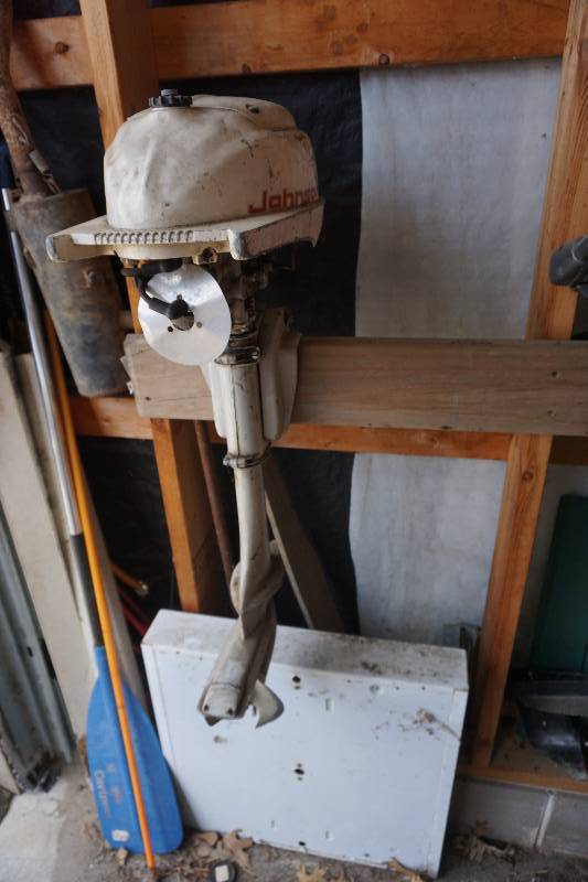 Johnson Sea Horse Model JW-18R 3 hp Outboard Motor