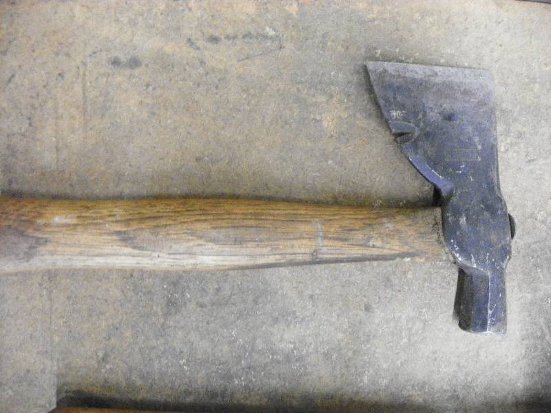 lot 277 image: Hatchet, hammer, torch head