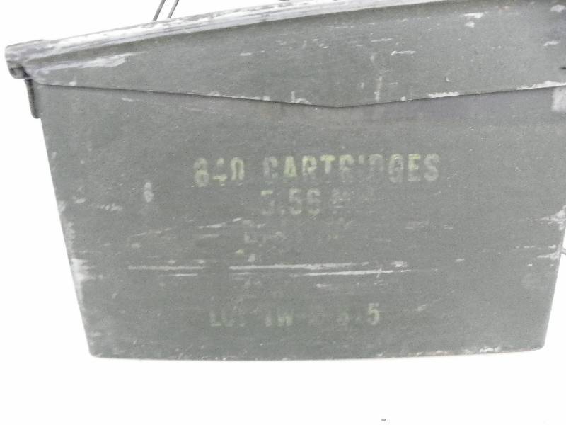 lot 415 image: Metal Ammo Box