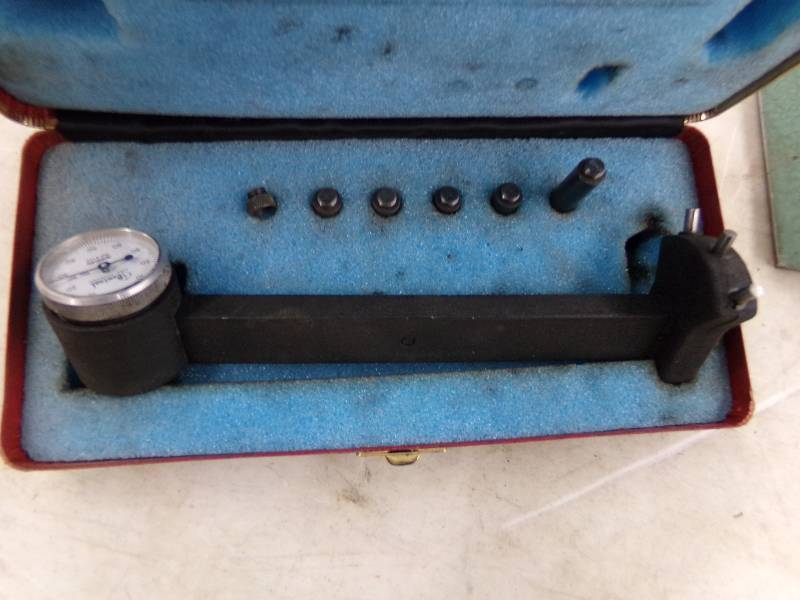 lot 501 image: Drill bits, gauge, micrometer
