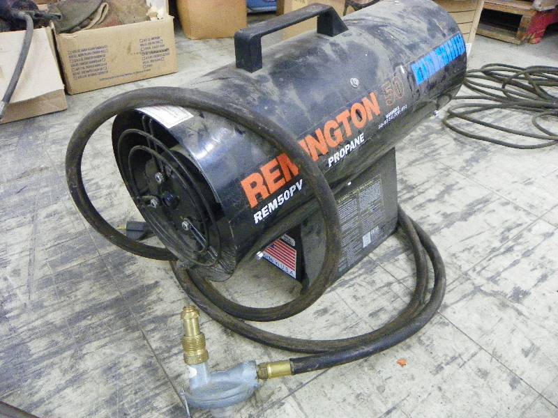 lot 538 image: Remington Propane Space heater for garage or shop