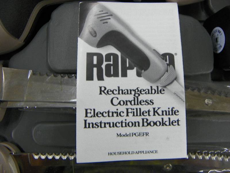 lot 562 image: Rapala Cordless Fillet Knife
