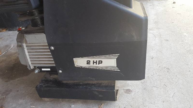 lot 6 image: Two HP Single Sage Air Compressor