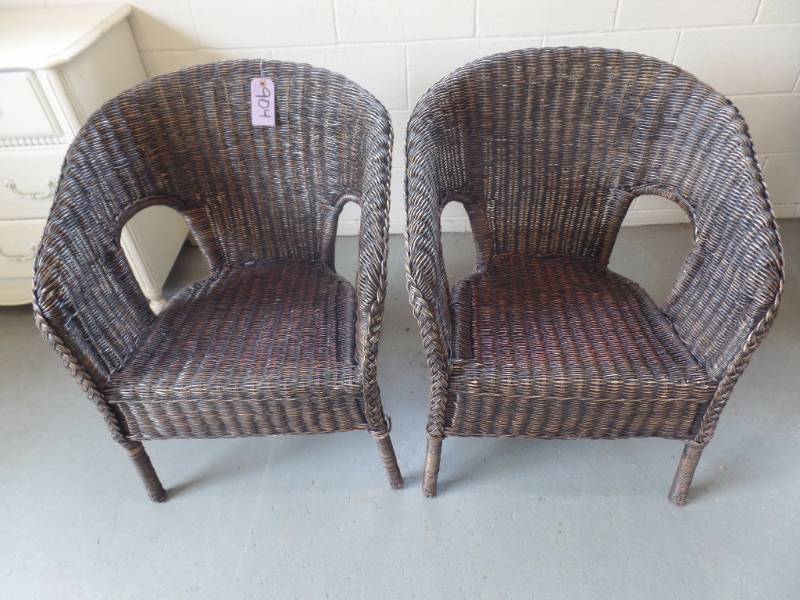 WICKER  CHAIRS