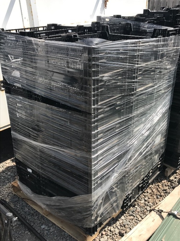 lot 27 image: Pallet Of (24) Plastic Bins