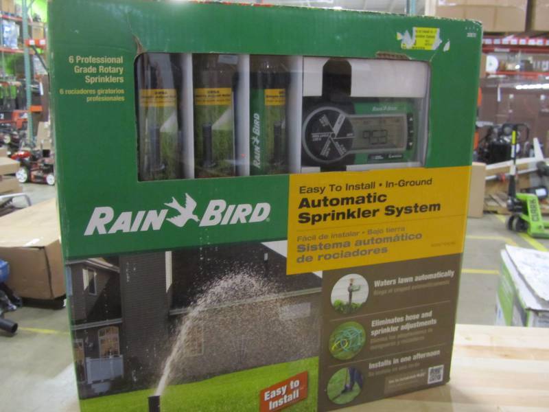 lot 37 image: Rain Bird easy to install in ground automatic sprinkler system