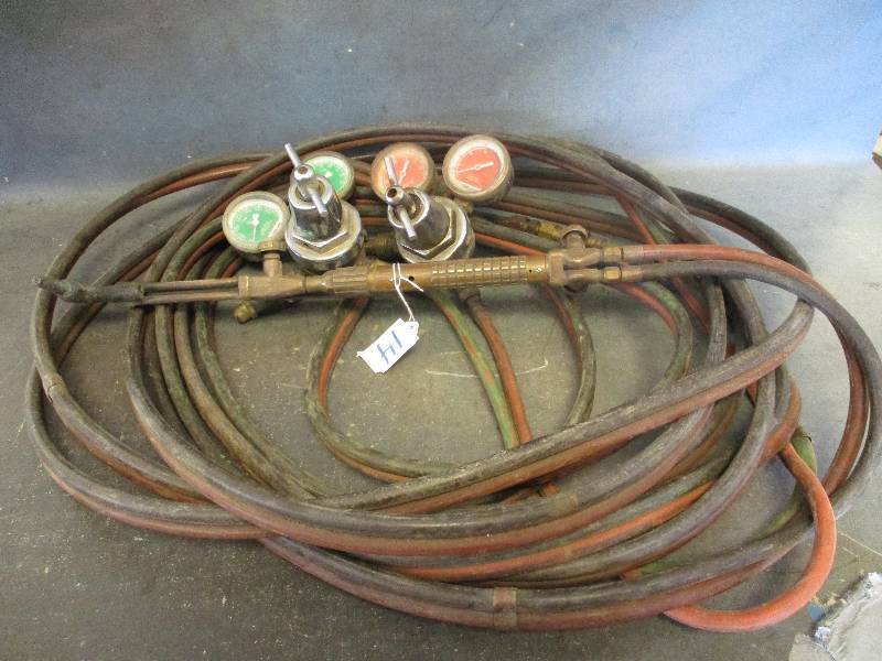 Cutting Torch and Gauges