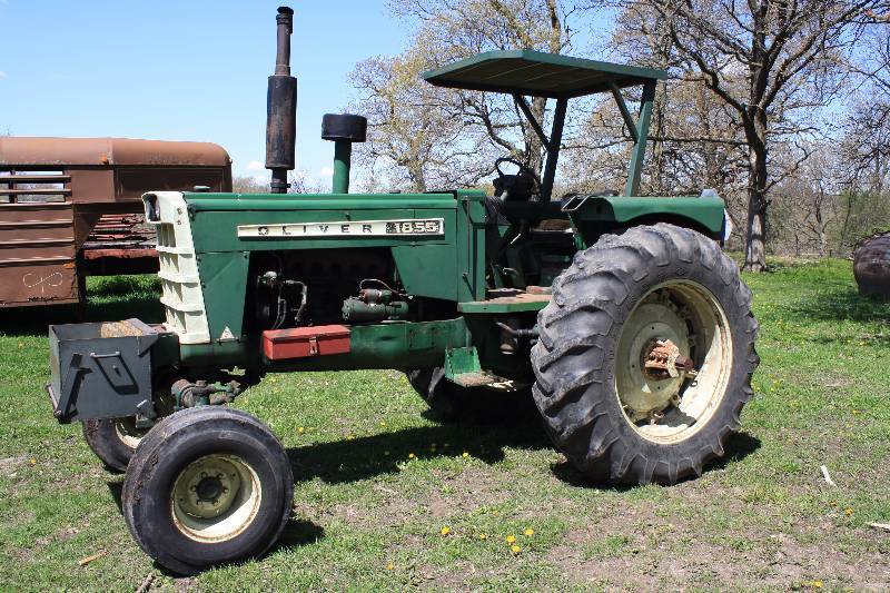 lot 1D image: Oliver 1855 Tractor 100HP - 1970