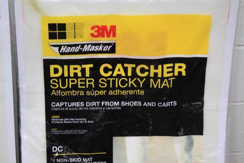 lot 123 image: Dirt Catcher Sticky Mats