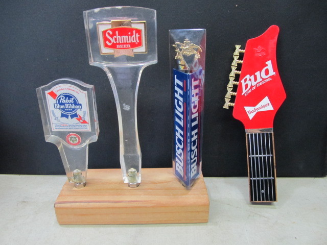lot 13 image: Vintage Beer Tap Handles
