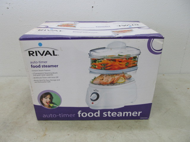 lot 146 image: NEW IN BOX Rival Food Steamer