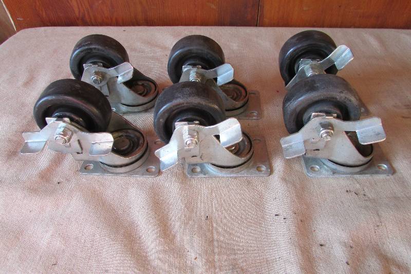 Set of Casters