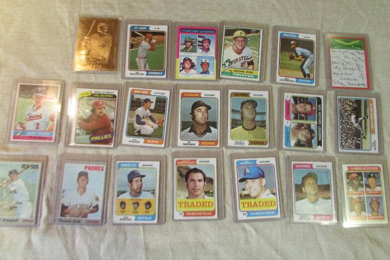 Assorted Baseball Cards