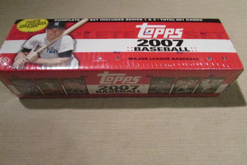 2007 Topps Baseball Complete Set Sealed