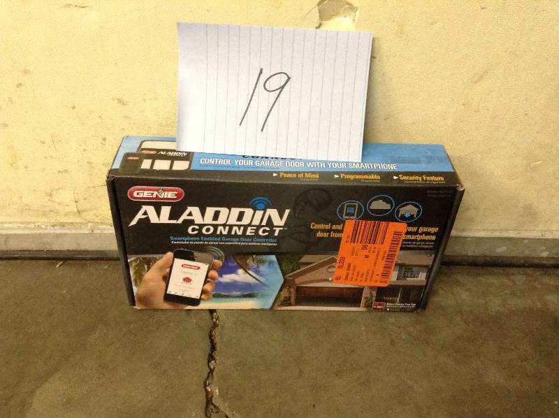 Gennie Aladdin Connect smart enabled garage dor control New