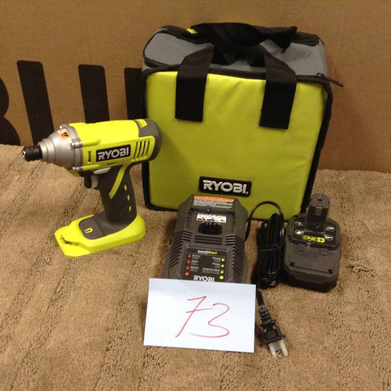 Ryobi ONE 18-Volt Lithium-Ion Impact Driver Kit