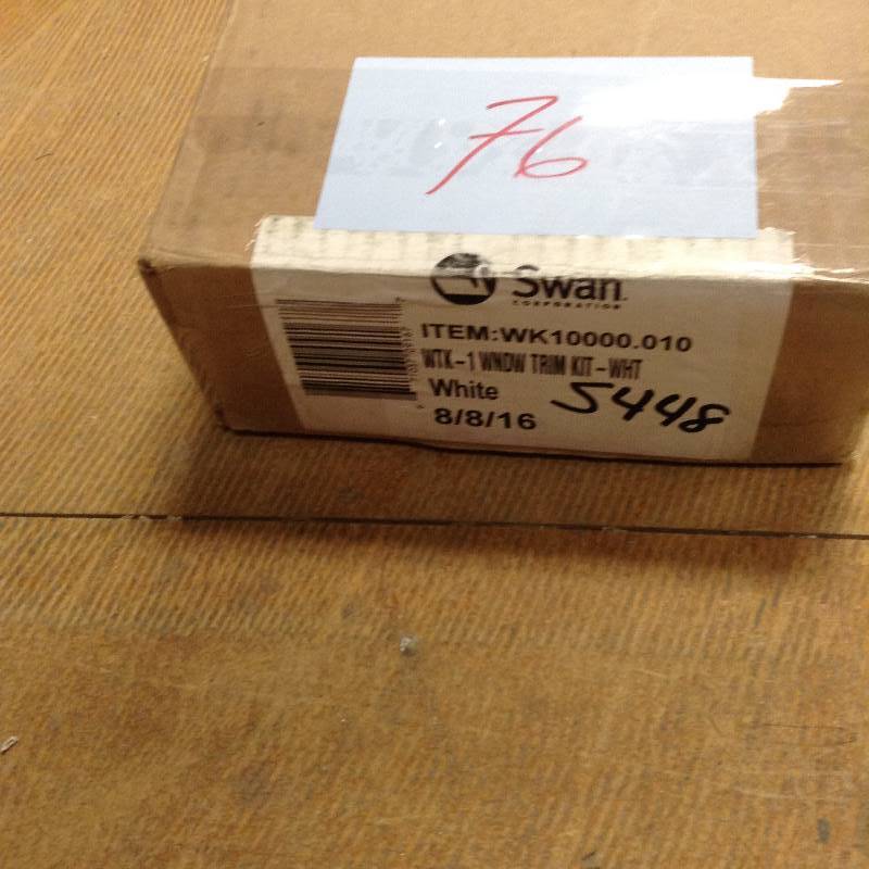Swan Composite Window Trim Kit in White