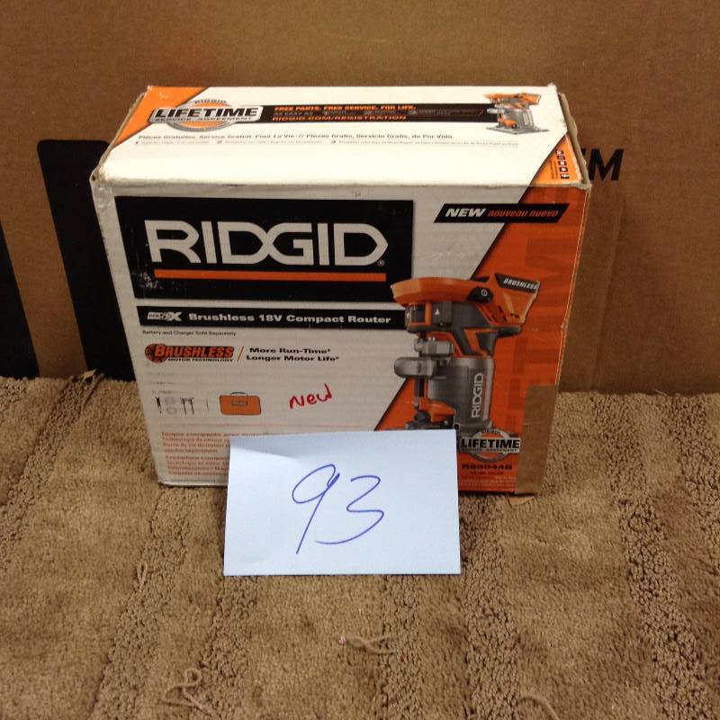 Ridgid 18-Volt Brushless Compact Router