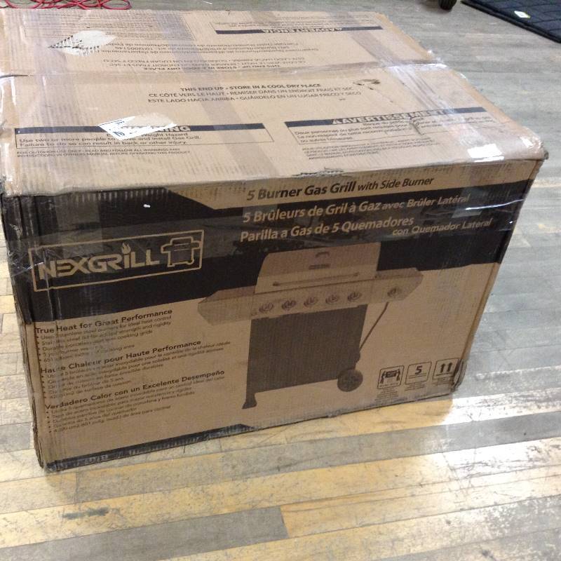 NextGrill 5 Burner Gas Grill with ide Burner