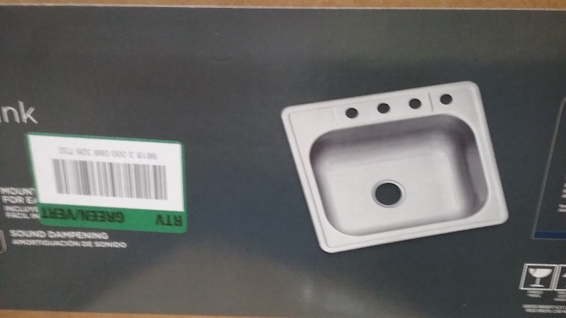 Glacier Bay Kitchen Sink,