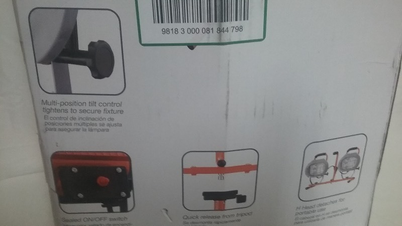 HDX Worklight with Tripod