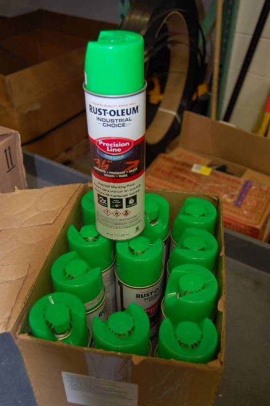 Inverted Marking Paint-20oz Fluorscent Green