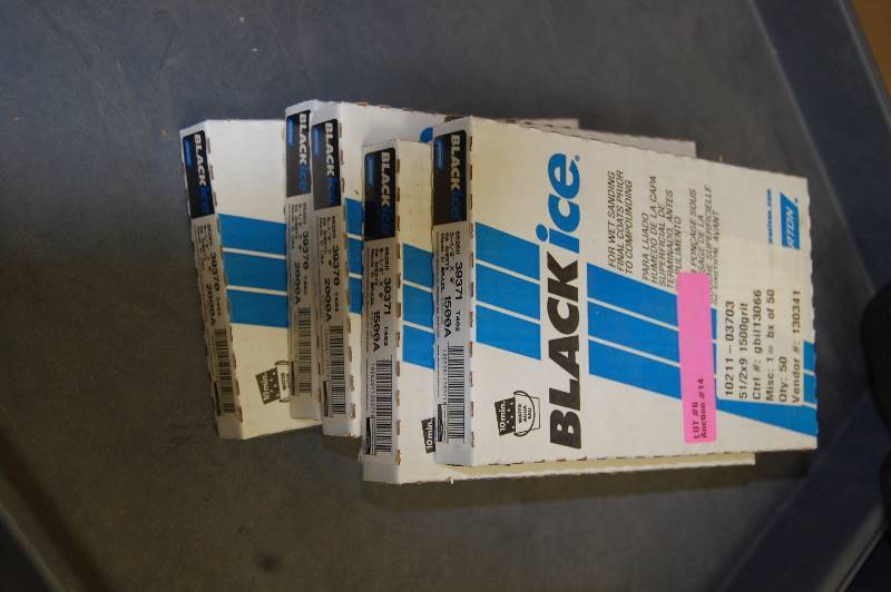 5 12 x 9 Wet Sand Paper-1500 grit