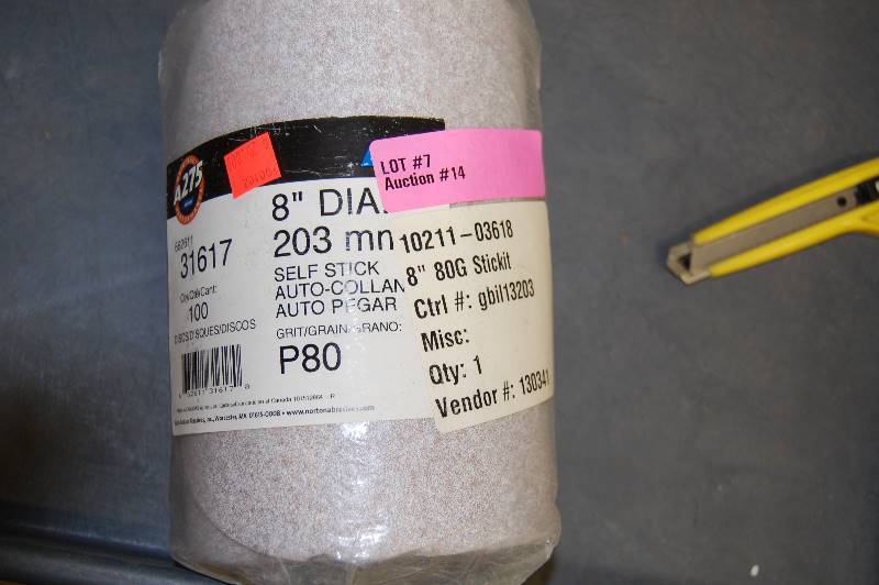 8 80grit Sanding Discs