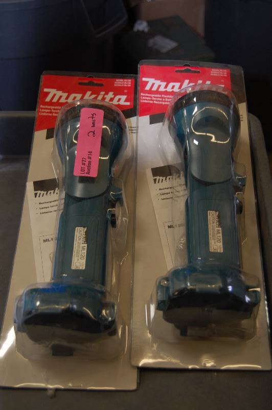12V Makita Cordless Flashlight-2 Units