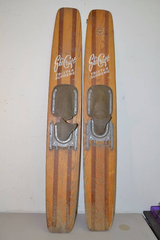 Vintage Ski Craft Trixter Supreme Water Skis