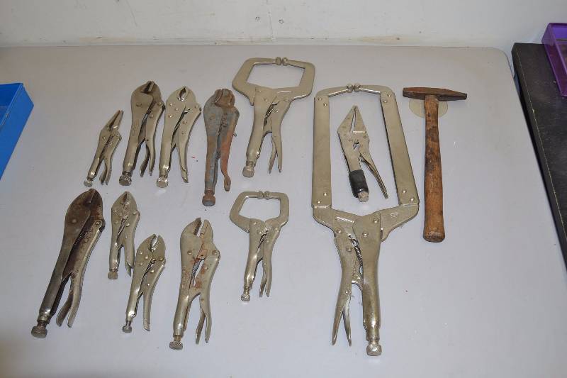 Vice grips and clamps