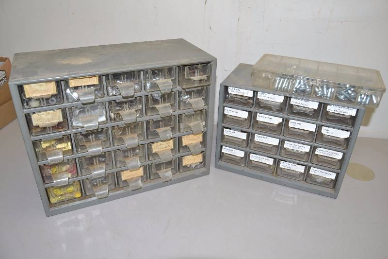 Organizers with contents