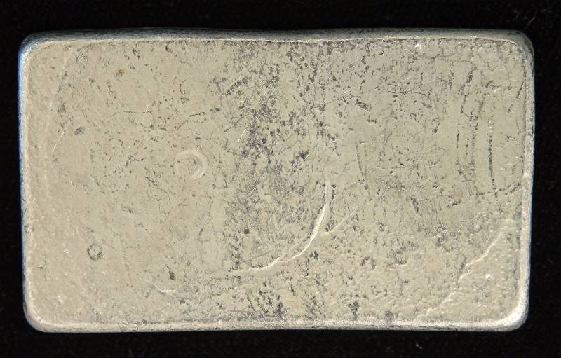 3 TROY OZ. .999 FINE SILVER HAND POURED BAR PROSPECTORS GOLD & GEMS
