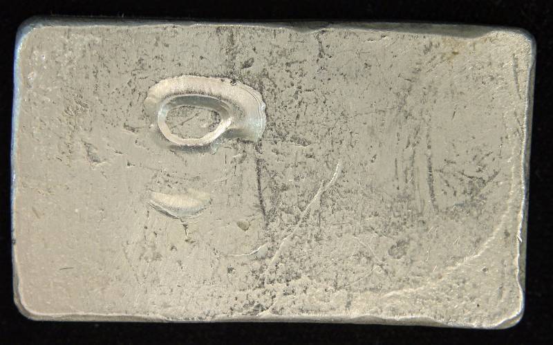 4 TROY OZ. .999 FINE SILVER HAND POURED BAR PROSPECTORS GOLD & GEMS