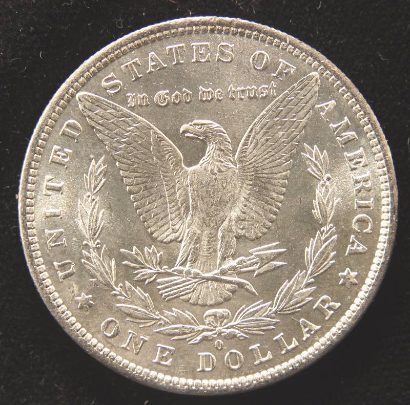 1884-O MORGAN SILVER DOLLAR UNC