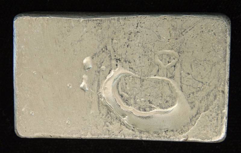 5 TROY Oz. .999 FINE SILVER HAND POURED BAR PROSPECTORS DONT TREAD ON ME