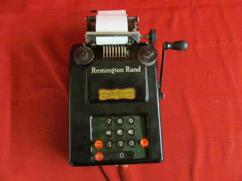 adding machine